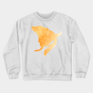 Fish Inspired Silhouette Crewneck Sweatshirt
